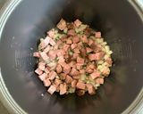 A picture of step 1 of Rice Cooker Fried Rice.