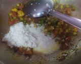 A picture of step 2 of Masala Samak Khichdi.