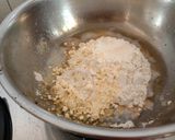 A picture of step 4 of Healthy tasty nutritious energy packed sweet badam pisin ladoo.
