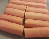 Foto del paso 1 de la receta: Corn dogs 🌭