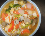 Foto langkah ke 6 dari resep Capcay Kuah Pedas.