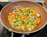 A picture of step 2 of Chickpea Stew with Ham and Swiss Chard (Slow Cooker).