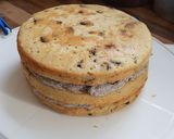 A picture of step 14 of Oreo and Chocolate Cake.