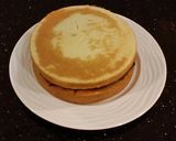 A picture of step 14 of Vanilla Layer Cake with Whipped Chocolate Ganache Filling and Whipped Coconut Cream Frosting.