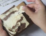 Foto langkah ke 9 dari resep Chocolate marble - Shokupan.