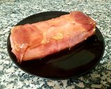 Foto del paso 8 de la receta: Pastel de jamón york y queso con pan de molde (Microondas)
