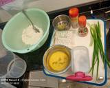 Deep fried soya bean cake Indonesia style(mendoan)