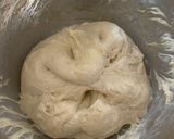 A picture of step 2 of Focaccia Bread.