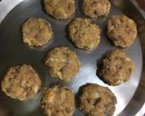 A picture of step 7 of Soya Chunks Tikki.