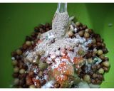 A picture of step 7 of Bhel Puri (Oil bhel).