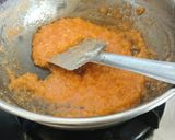 A picture of step 3 of Delicious unique healthy muskmelon dry fruit halwa.