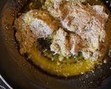A picture of step 5 of Mocha Bhorta or Banana Blossom mashed.