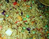 A picture of step 4 of My special Fried rice.