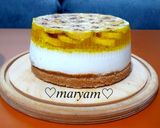 عکس مرحله 2 از دستور چیز کیک موزی🍌