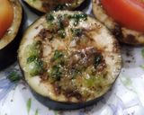 A picture of step 3 of Garlic eggplant.