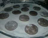 Foto del paso 9 de la receta: Alfajores de cacao, con baño de nieve, riquísimos!!!!