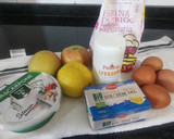Foto del paso 1 de la receta: Bizcocho de manzana y queso masacarpone