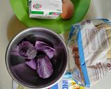 Foto langkah ke 1 dari resep Ube French toast (ubi ungu).