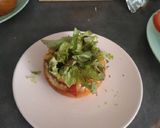 Une image de l'étape 3 de Burger végétarien aux poivrons.