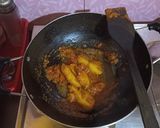 আলু বড়ি দিয়ে ফলিমাছের ঝোল (macher jhol recipe in Bengali) রেসিপি ধাপ - 4 ছবি