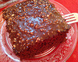 صورة لخطوة 3 من وصفة 🍫 كيكة الشوكولاتة المشربة 🍹