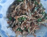 Hình bước làm 3 của món Gỏi nấm bào ngư
