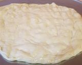 A picture of step 9 of Sheik's Gourmet Pizza: Cajun Chicken Alfredo Pizza.