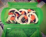 Foto del paso 1 de la receta: COLORES!! Con salmón al vapor en lekue