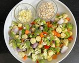 A picture of step 1 of Rainy Day Special Healthy Veggie Soup.
