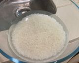 A picture of step 3 of Steamed Japonica rice.