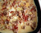 Foto del paso 2 de la receta Desayuno con energía omelet carne y verduras