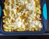 Foto langkah ke 4 dari resep Pasta Panggang / Baked Fusilli Brocolli and Chese.