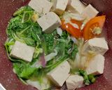 Gambar langkah 4 resipi Sup Sayur Simple Sedap.