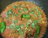 A picture of step 4 of Mutton masala.