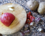 Foto del paso 3 de la receta: Lubina con judías verdes en salsa de pimientos