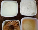 A picture of step 1 of Gud ki kutti.
