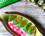 Foto langkah ke 7 dari resep Es Pisang ijo khas makassar.