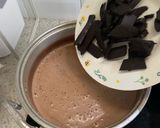 Foto langkah ke 3 dari resep Puding coklat keju creamy.