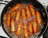 A picture of step 1 of Sausages #4week challenge#charity event.