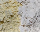 A picture of step 1 of Cornmeal Dosa.