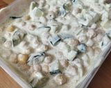 Foto del paso 6 de la receta: Garbanzos con calabacín en salsa de tofu al limón