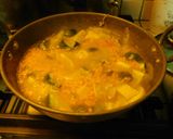 A picture of step 5 of Colorful masoor dhal multi veg koottu.