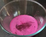 A picture of step 3 of Beetroot dosa.