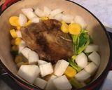 Une image de l'étape 13 de Palette de porc épicée aux légumes confits.