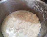 A picture of step 11 of Orange Rasmalai/ Khatti Mitti Paneer Bahar.