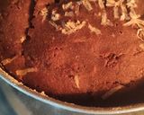 A picture of step 4 of Guava chocolate brownie cake.