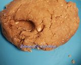A picture of step 2 of Thekua with jaggery.