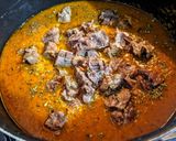Foto del paso 3 de la receta: OSSOBUCO en Salsa Roja y Penne Rigate🍝con Queso Manchego...!