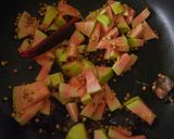 A picture of step 2 of South Indian style Guava Chutney.