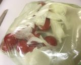 A picture of step 3 of Japanese Soy Mini Tomatoes.